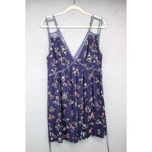 Band of Gypsies Babydoll Floral Dress-Size Large-Whimsigoth-Fairy Grunge-NWT